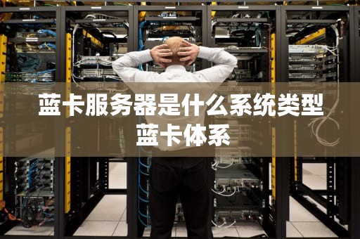 蓝卡服务器是什么系统类型 蓝卡体系