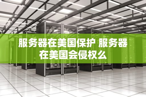 服务器在美国保护 服务器在美国会侵权么