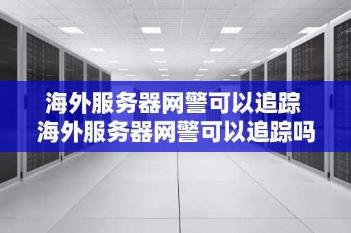 海外服务器网警可以追踪 海外服务器网警可以追踪吗