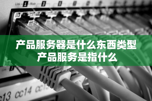 产品服务器是什么东西类型 产品服务是指什么