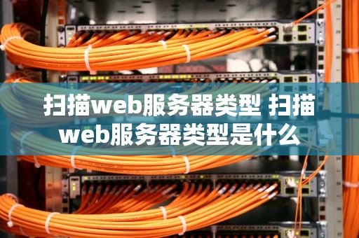扫描web服务器类型 扫描web服务器类型是什么
