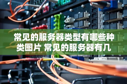 常见的服务器类型有哪些种类图片 常见的服务器有几种类型