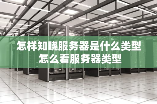怎样知晓服务器是什么类型 怎么看服务器类型