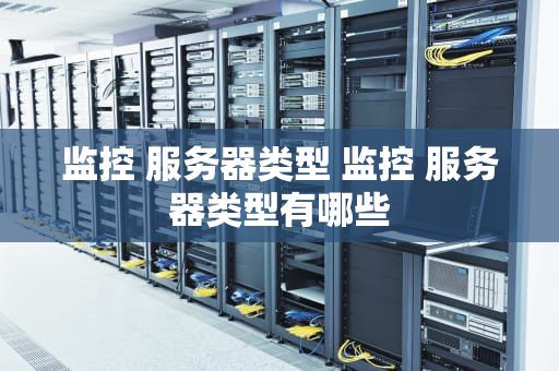监控 服务器类型 监控 服务器类型有哪些