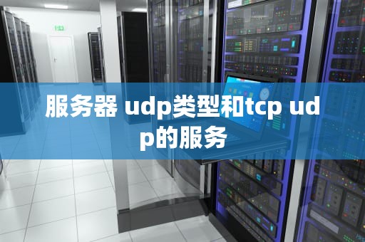 服务器 udp类型和tcp udp的服务