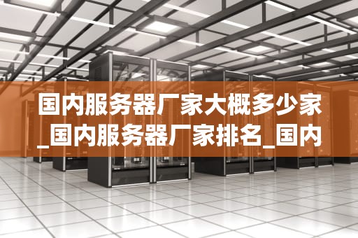 国内服务器厂家大概多少家_国内服务器厂家排名_国内服务器厂家的发展现状与竞争态势