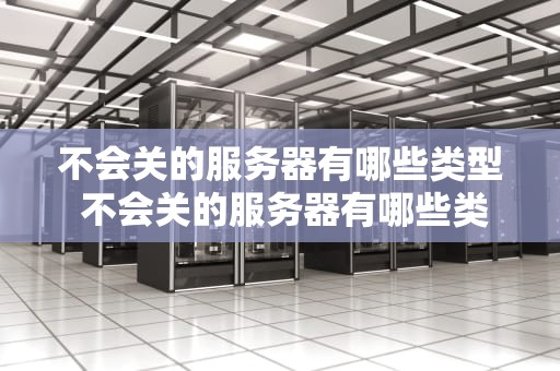 不会关的服务器有哪些类型 不会关的服务器有哪些类型的游戏