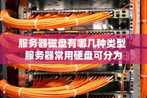服务器磁盘有哪几种类型 服务器常用硬盘可分为