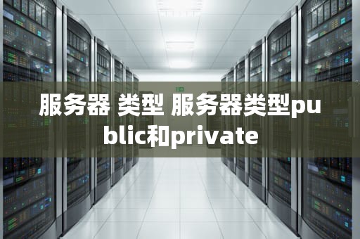 服务器 类型 服务器类型public和private