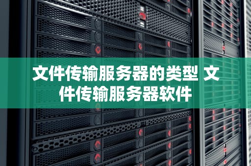 文件传输服务器的类型 文件传输服务器软件