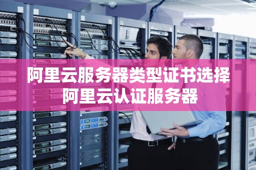 阿里云服务器类型证书选择 阿里云认证服务器