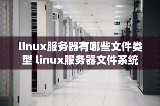 linux服务器有哪些文件类型 linux服务器文件系统
