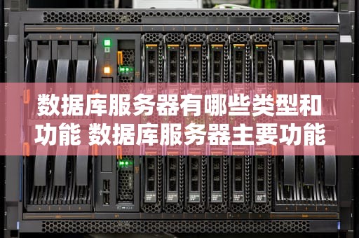 数据库服务器有哪些类型和功能 数据库服务器主要功能