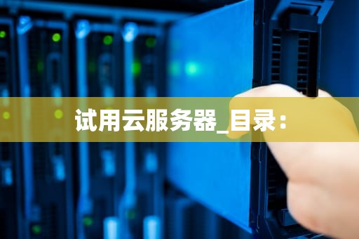 试用云服务器_目录：