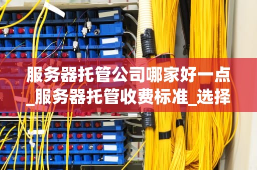 服务器托管公司哪家好一点_服务器托管收费标准_选择服务器托管公司的关键因素