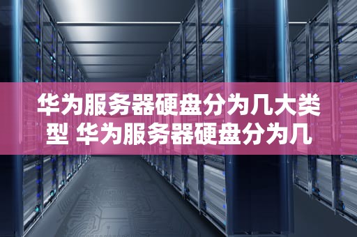 华为服务器硬盘分为几大类型 华为服务器硬盘分为几大类型型号