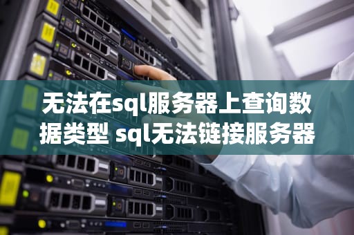 无法在sql服务器上查询数据类型 sql无法链接服务器