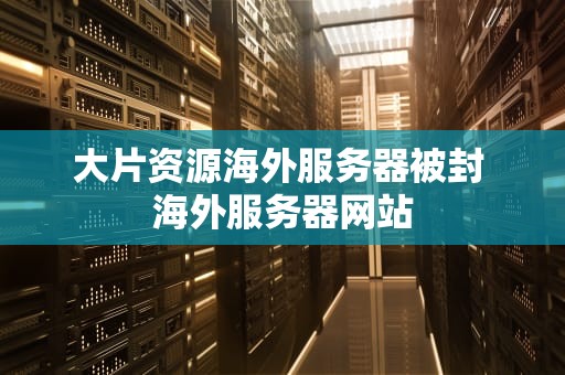 大片资源海外服务器被封 海外服务器网站