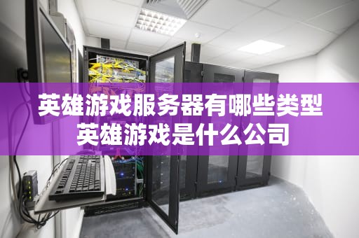 英雄游戏服务器有哪些类型 英雄游戏是什么公司