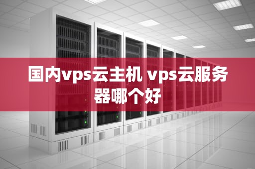 国内vps云主机 vps云服务器哪个好