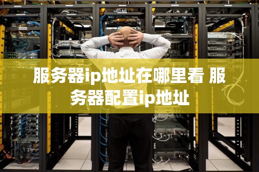 服务器ip地址在哪里看 服务器配置ip地址