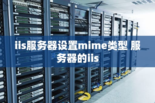 iis服务器设置mime类型 服务器的iis