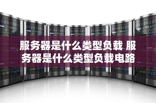 服务器是什么类型负载 服务器是什么类型负载电路