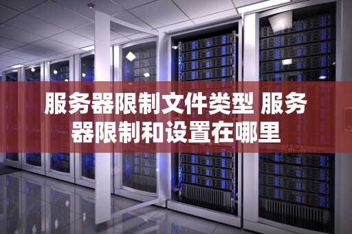 服务器限制文件类型 服务器限制和设置在哪里