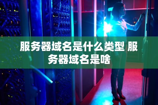 服务器域名是什么类型 服务器域名是啥