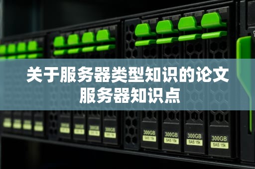 关于服务器类型知识的论文 服务器知识点