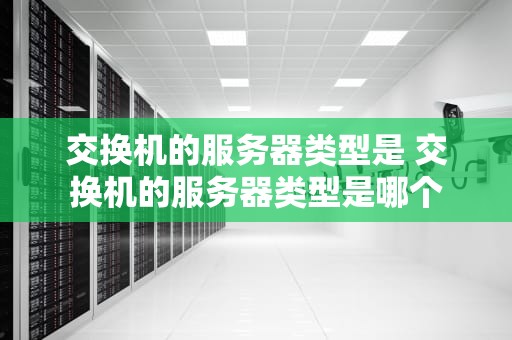 交换机的服务器类型是 交换机的服务器类型是哪个