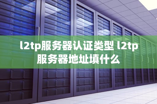 l2tp服务器认证类型 l2tp服务器地址填什么