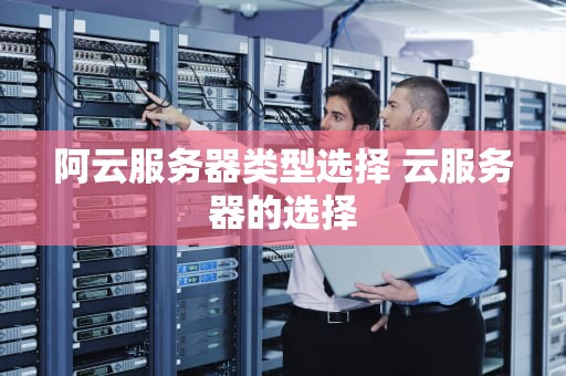 阿云服务器类型选择 云服务器的选择