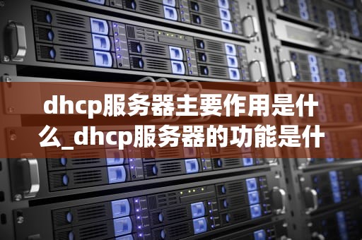 dhcp服务器主要作用是什么_dhcp服务器的功能是什么?_DHCP服务器的主要作用及其应用