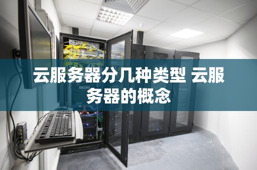 云服务器分几种类型 云服务器的概念