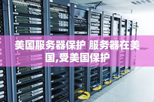 美国服务器保护 服务器在美国,受美国保护