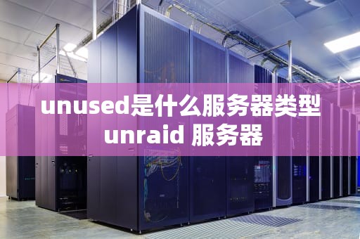 unused是什么服务器类型 unraid 服务器