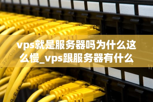 vps就是服务器吗为什么这么慢_vps跟服务器有什么区别_深入理解VPS及其性能优化
