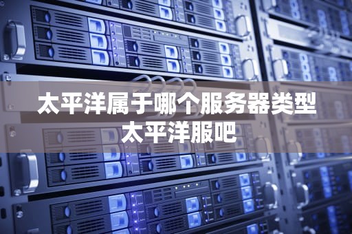 太平洋属于哪个服务器类型 太平洋服吧