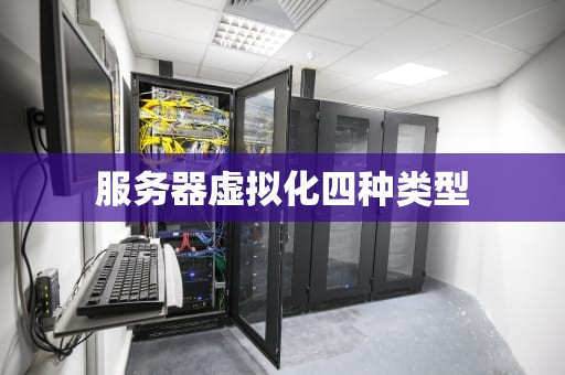 服务器虚拟化四种类型