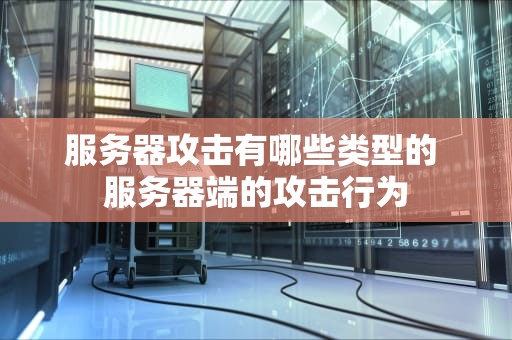 服务器攻击有哪些类型的 服务器端的攻击行为