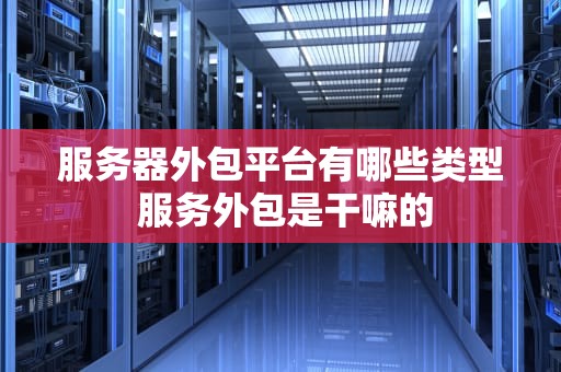 服务器外包平台有哪些类型 服务外包是干嘛的