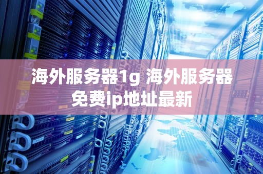 海外服务器1g 海外服务器免费ip地址最新