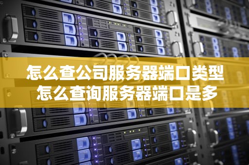 怎么查公司服务器端口类型 怎么查询服务器端口是多少
