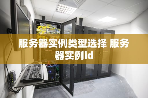 服务器实例类型选择 服务器实例id