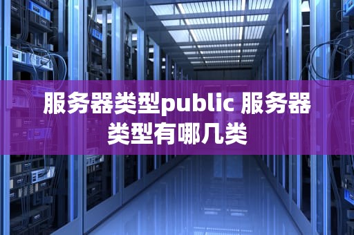 服务器类型public 服务器类型有哪几类