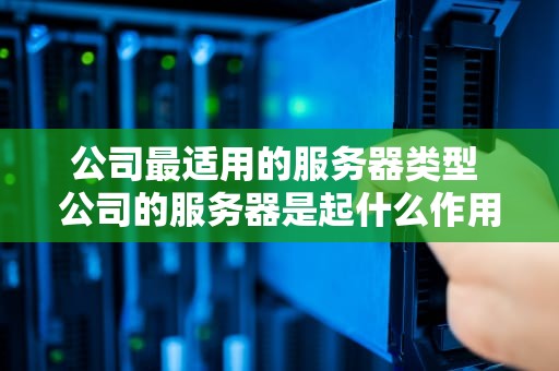公司最适用的服务器类型 公司的服务器是起什么作用