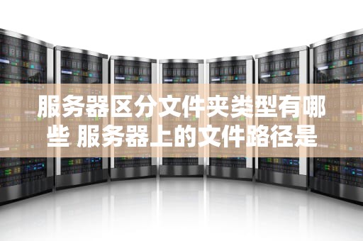 服务器区分文件夹类型有哪些 服务器上的文件路径是在哪