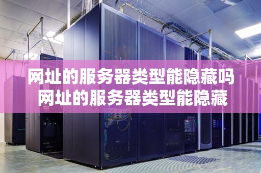 网址的服务器类型能隐藏吗 网址的服务器类型能隐藏吗怎么设置