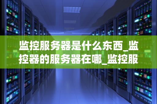监控服务器是什么东西_监控器的服务器在哪_监控服务器的全面解析